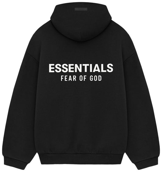 Fear of God Essentials Fleece Hoodie II 'Black'
