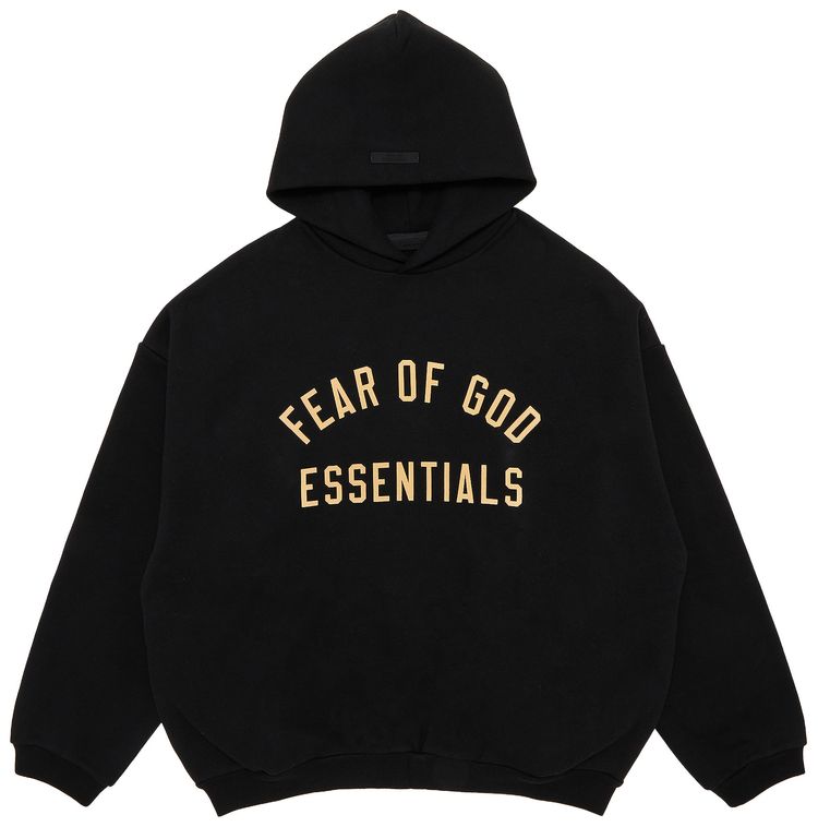 Fear of God Essentials Fleece Hoodie 'Black'