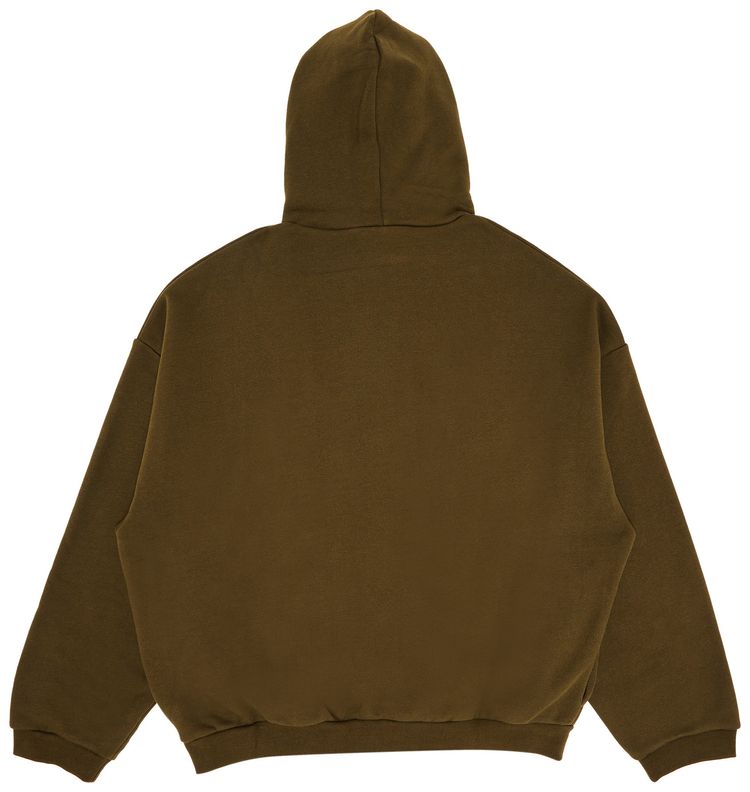 Fear of God Essentials Fleece Hoodie 'Olive'