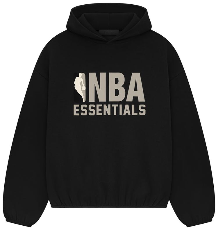 Fear of God Essentials x NBA Hoodie 'Black'