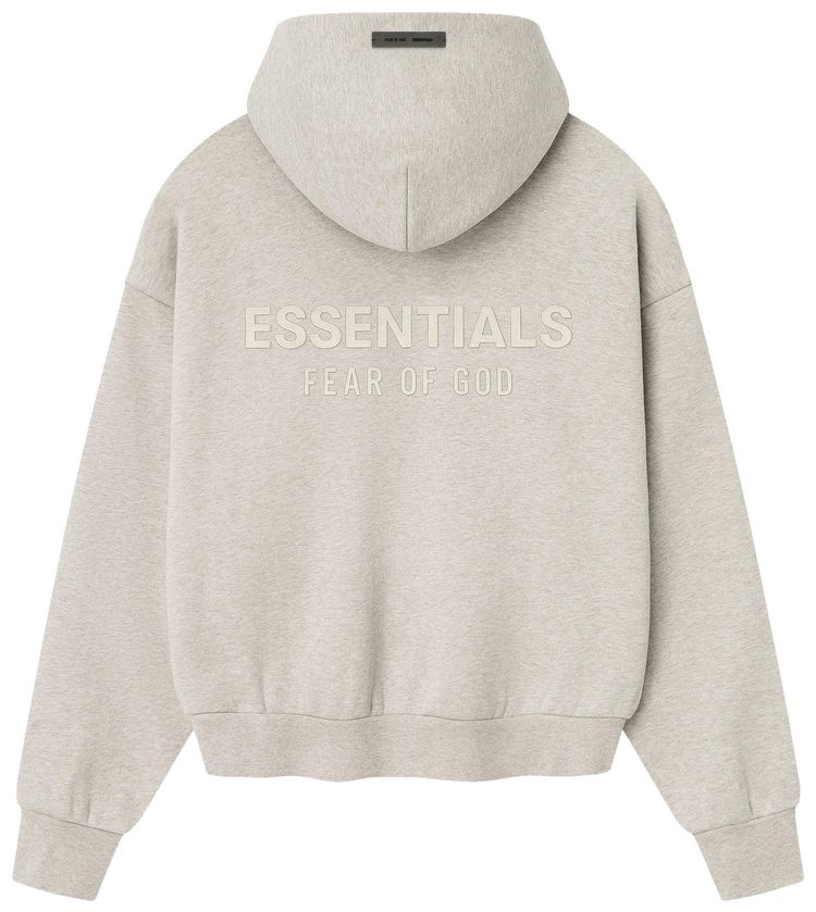 Fear of God Essentials Classic Hoodie 'Heather Stone'